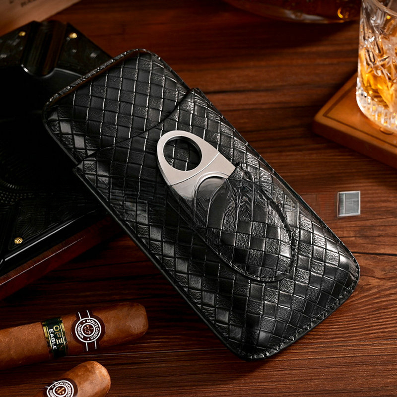 Cigar Cutter Set - Ensemble cadeau de 3 étuis à