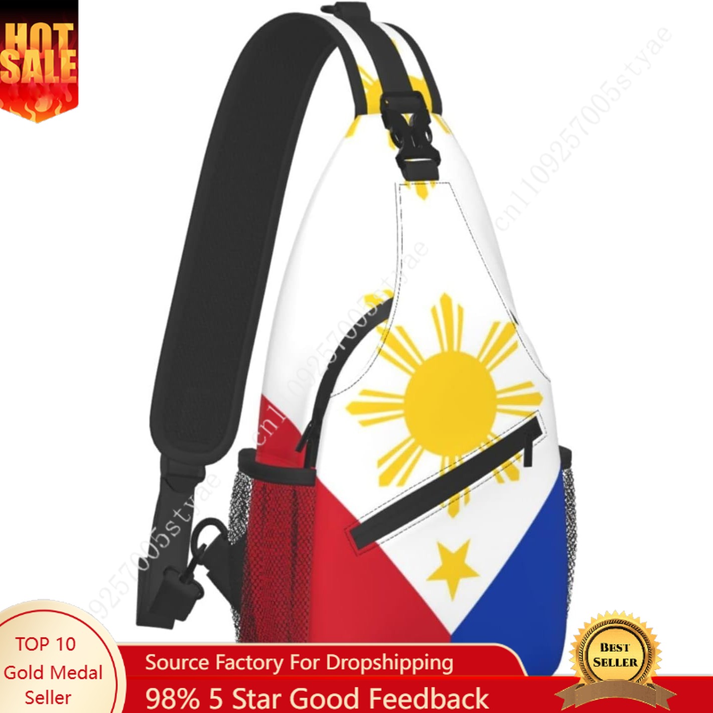 Men'S Accessories Philippines - Sac à dos à bandoulière drapeau