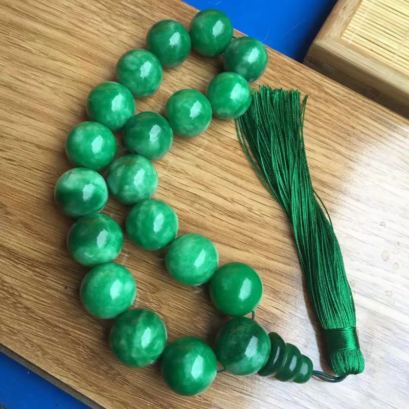 Bracelet Beaded Men - Bracelets de diversification vert naturel, perles