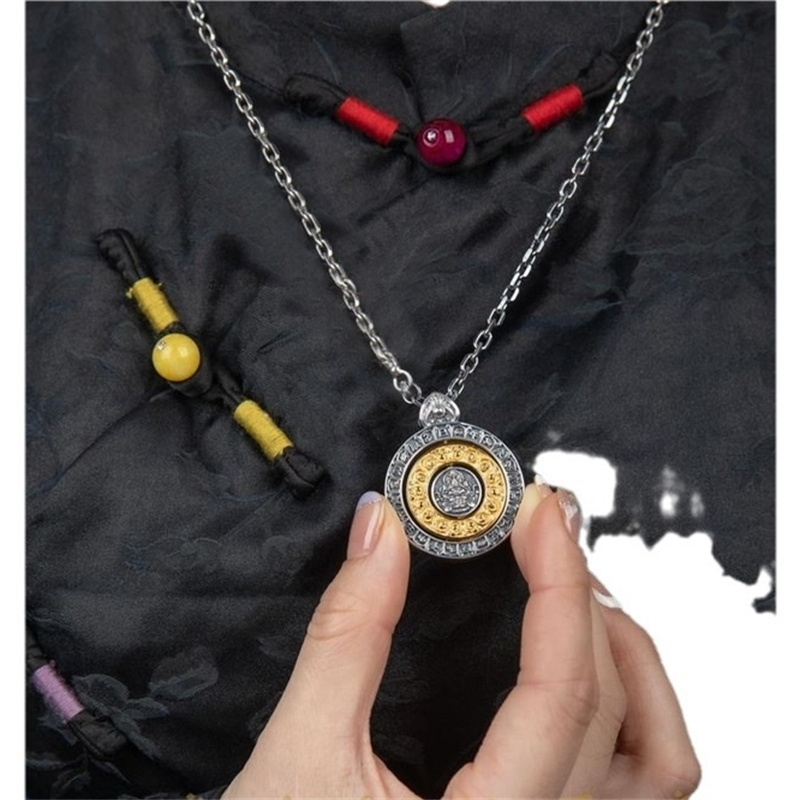 Men Accessories Ethnic - Pendentif de sécurité ethnique style douze