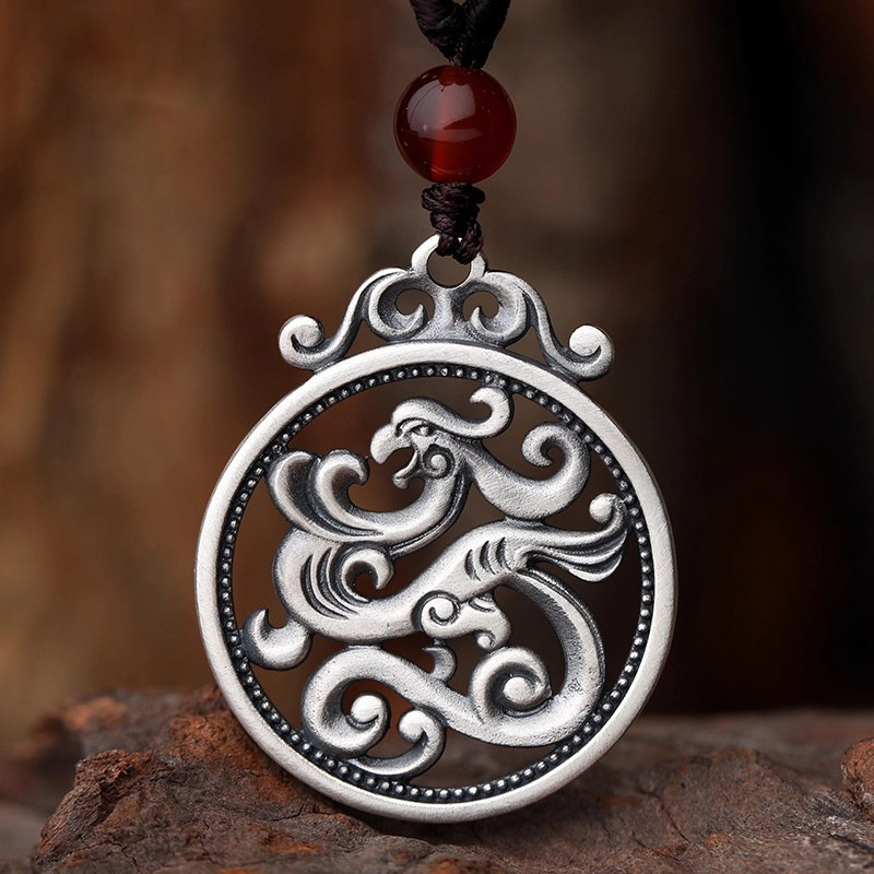 Men Accessories Ethnic - Pendentif phénix de Style ethnique pour