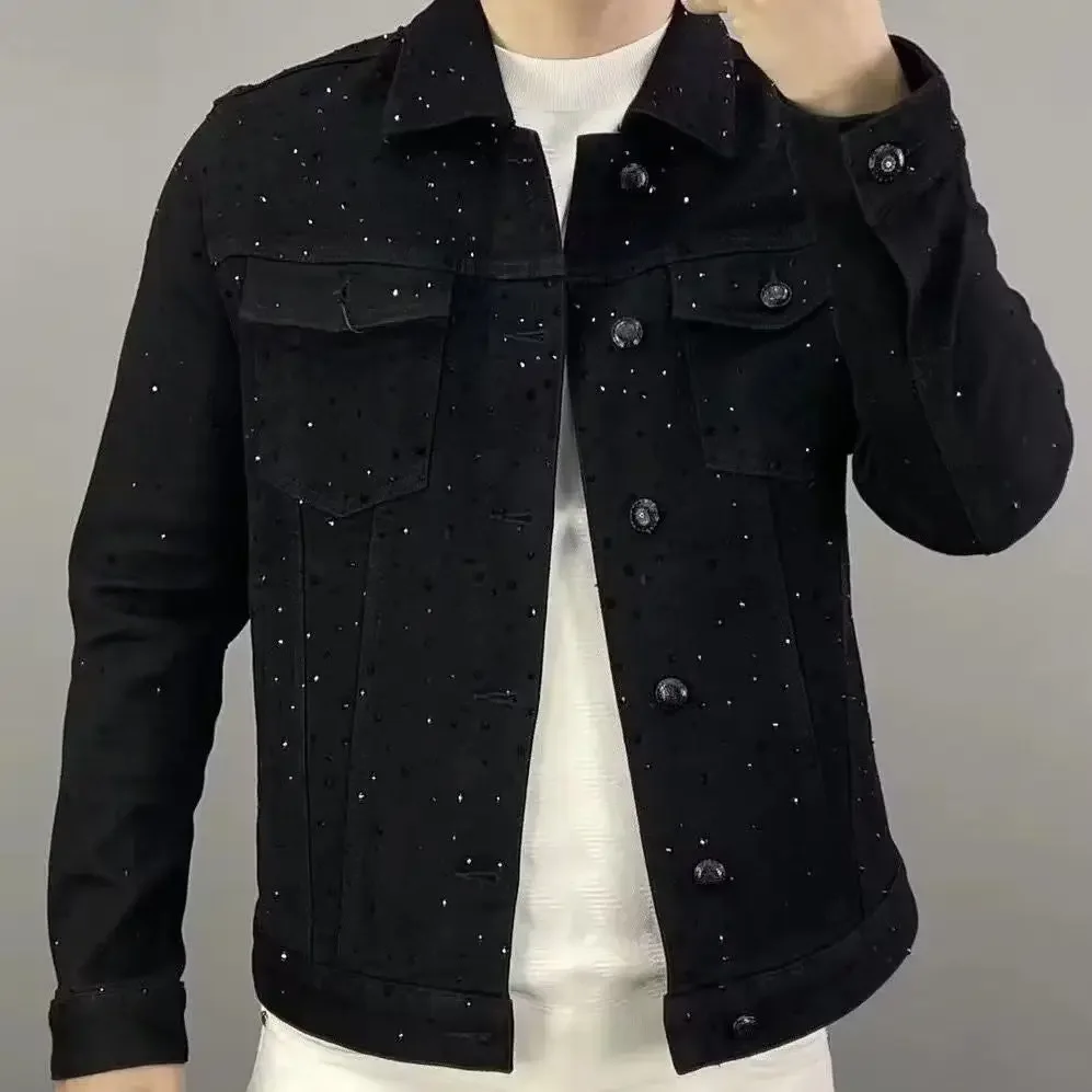 Men'S Accessories For Jeans - Veste en Jean pour Homme, Manteau