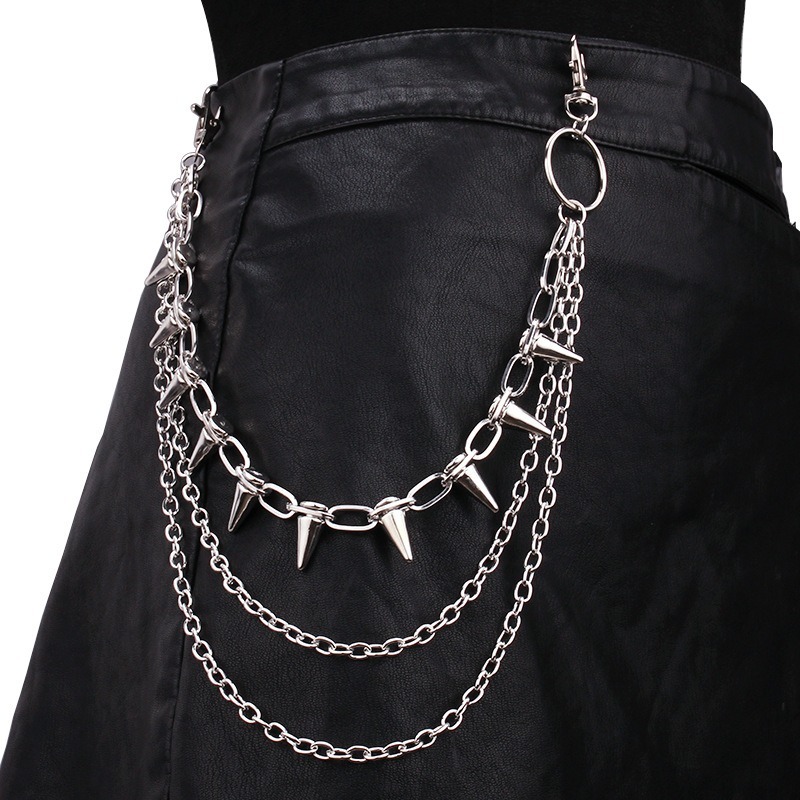 Men'S Accessories For Jeans - Hip Hop Punk Rock métal pantalon