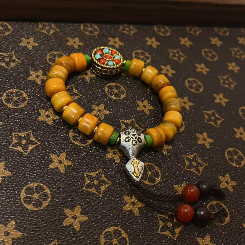 Men Accessories Nepal - Bracelets du népal assortis en os