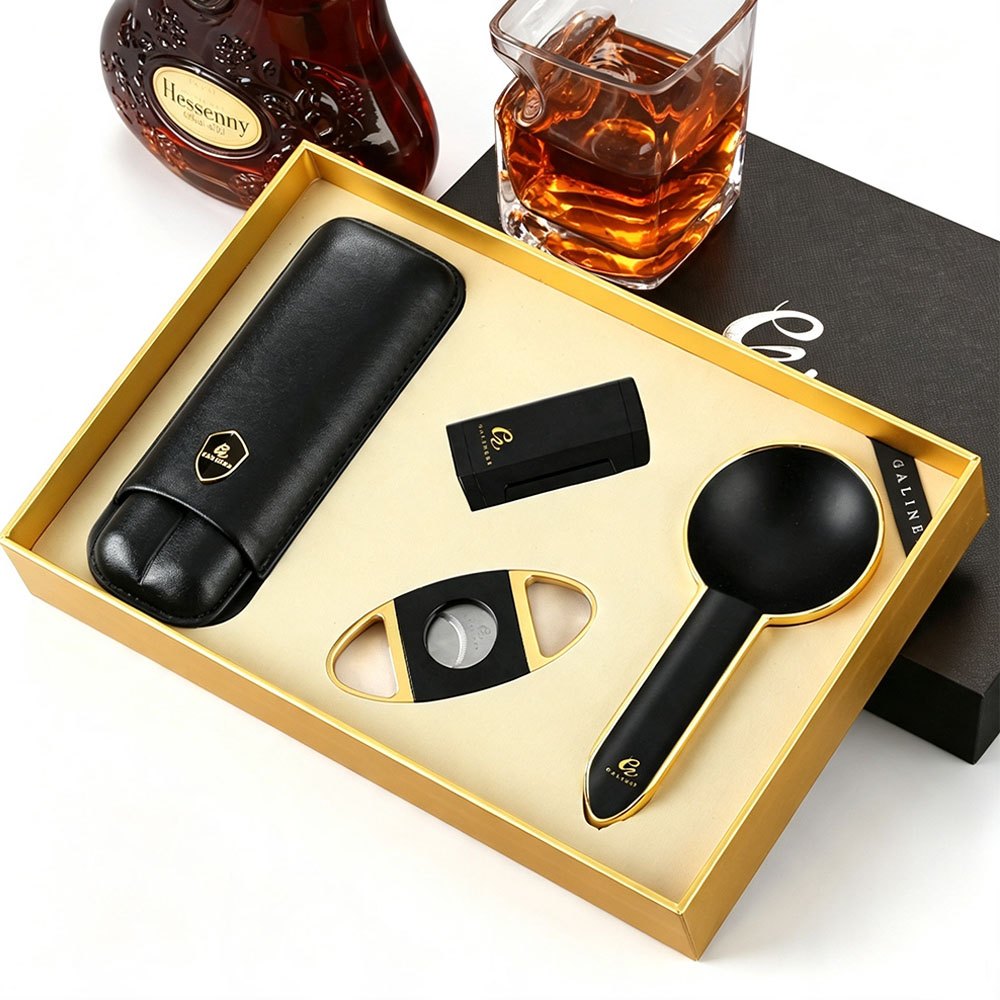 Cigar Cutter Set - GALINER – ensemble de fumer de