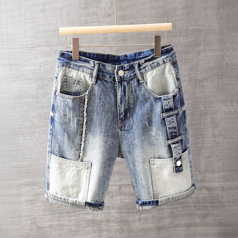 Men'S Accessories For Jeans - Jean court homme pantalon avec poches