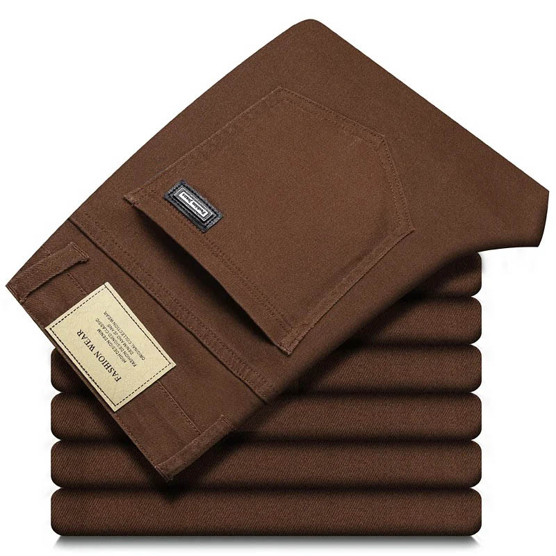 Men'S Accessories For Jeans - Mode ample droite affaires décontracté Stretch