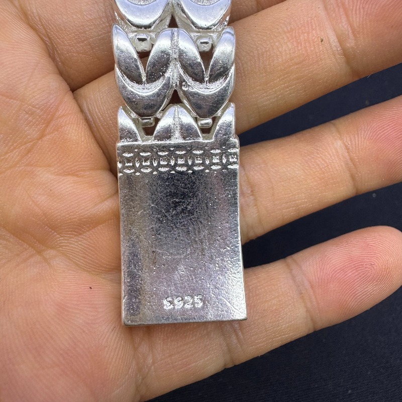 Bracelet chaîne en argent ajou - Men Accessories Nepal avis et prix