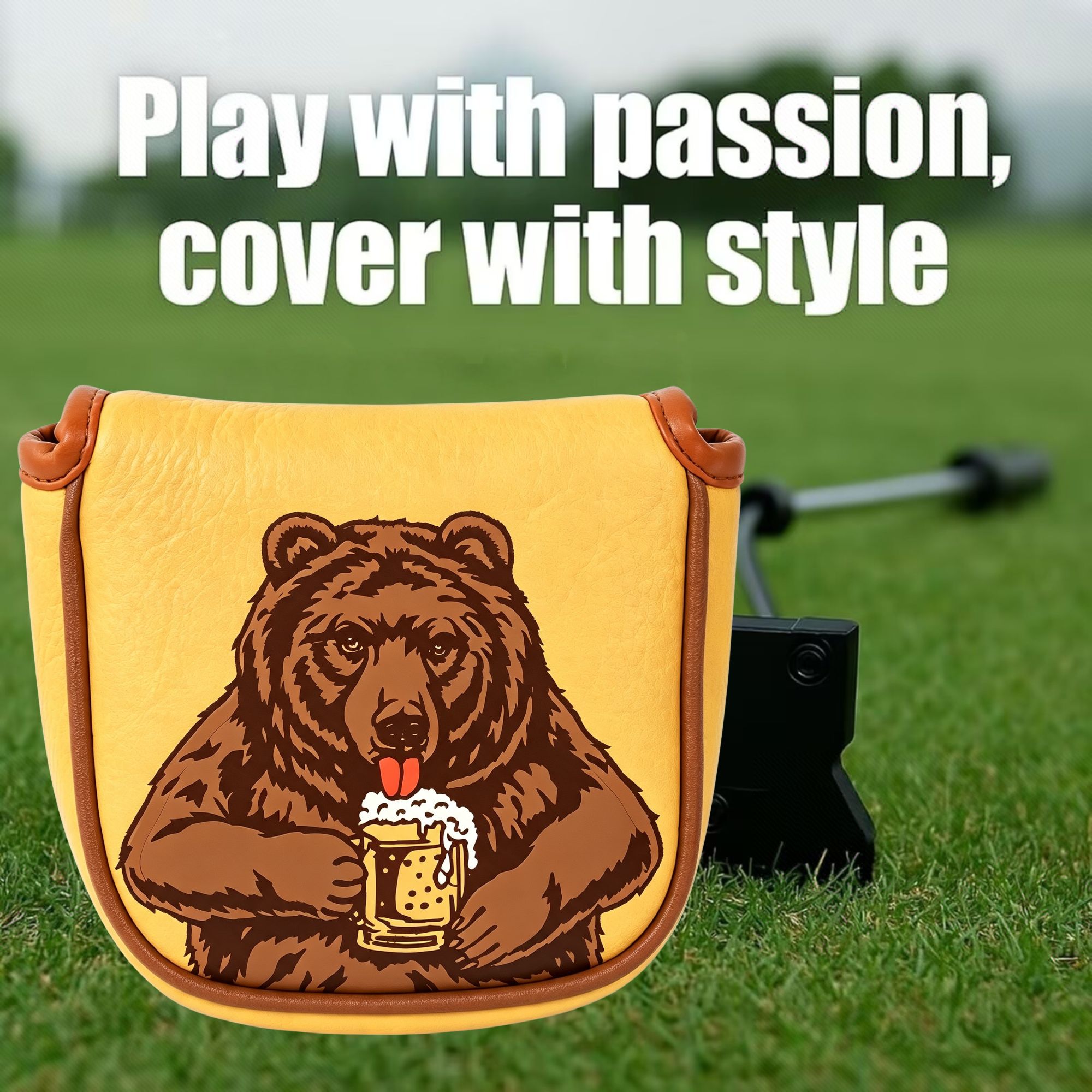 Housse de putter de golf brodé - Men Accessories Usa avis et prix