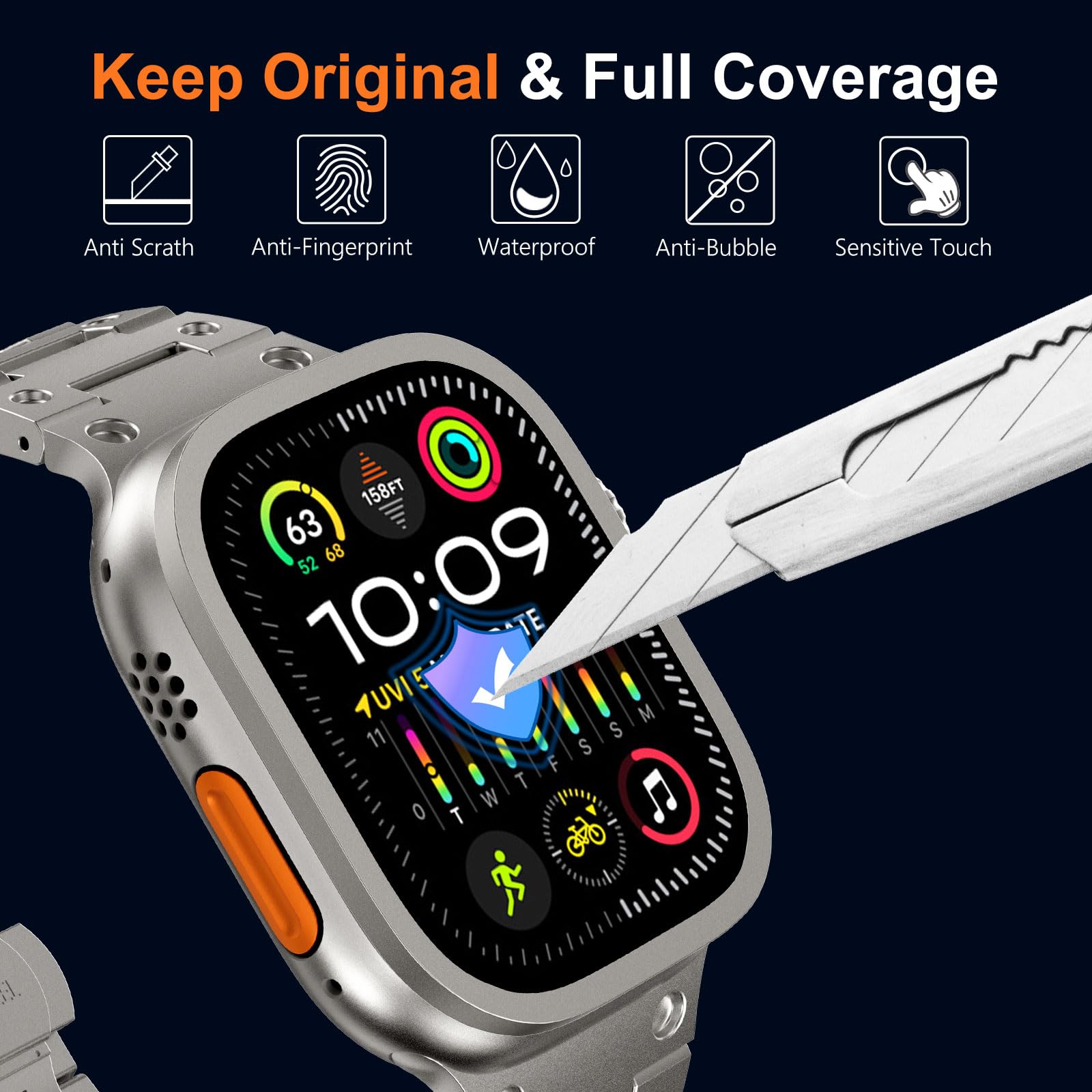 Verre trempé pour Apple Watch  - Men'S Accessories Watches avis et prix