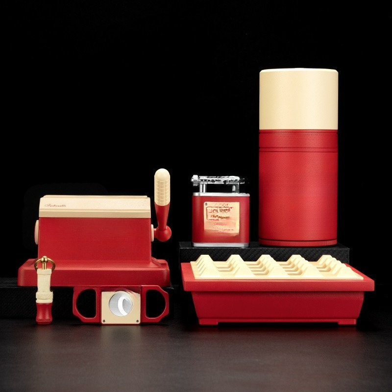 Coupe-cigares, briquet, cendri - Cigar Cutter Set avis et prix