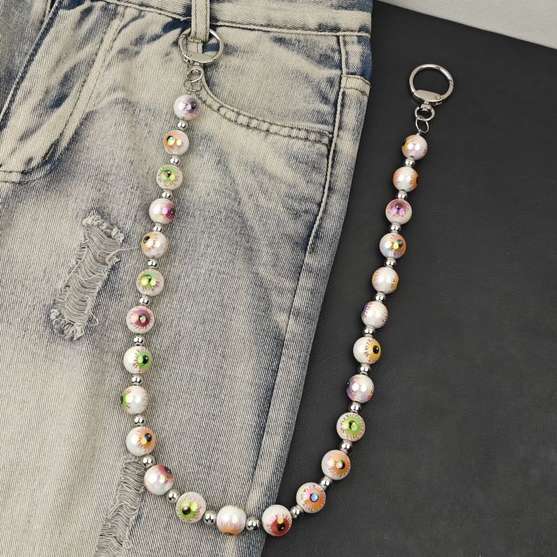 Chaîne de pantalon multicolore - Men Accessories Evil Eye avis et prix