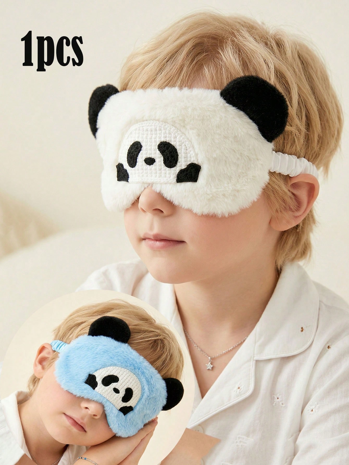 Masque de sommeil en peluche P - Men Accessories Usa avis et prix