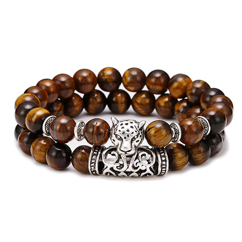 Premium 2 pièces/ensemble léop - Men Accessories Wrist avis et prix