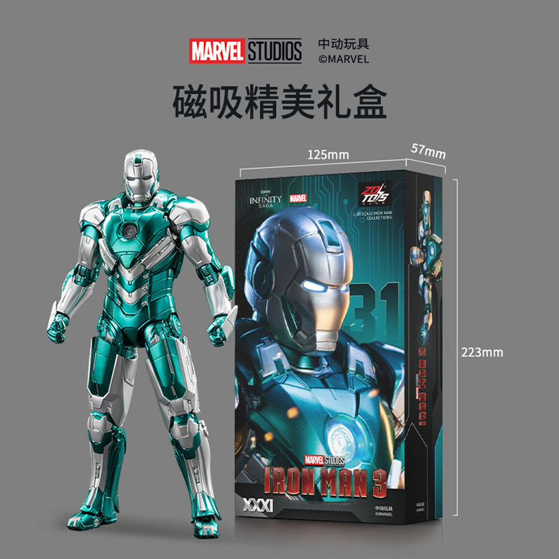 ZD Toys Les Avengers Iron Man  - Men Accessories Mk avis et prix