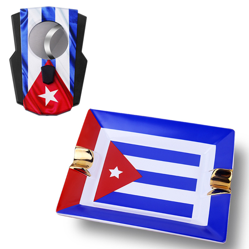 Ensemble de cigares avec drape - Cigar Cutter Set avis et prix
