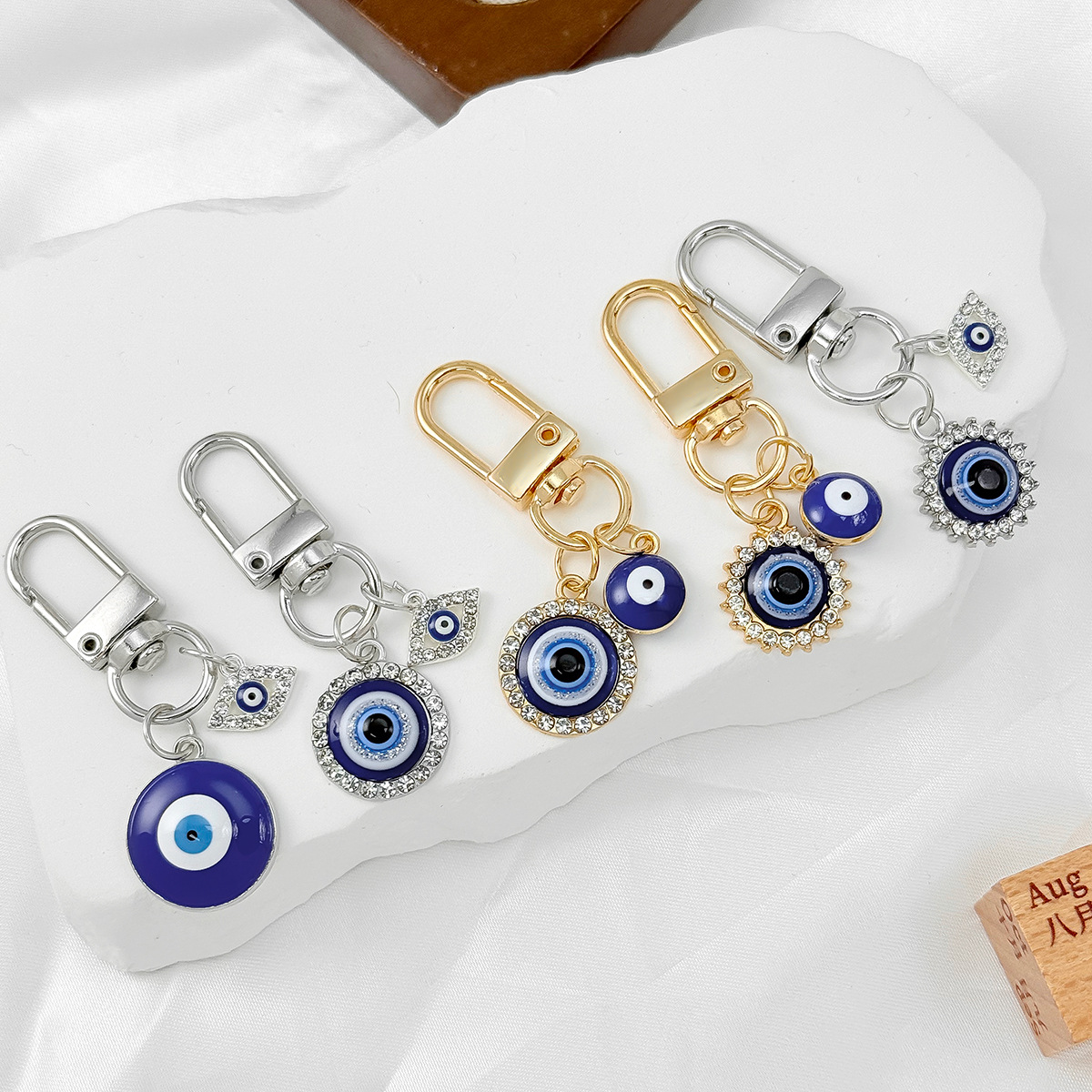 Porte-clés en métal avec motif - Men Accessories Evil Eye avis et prix