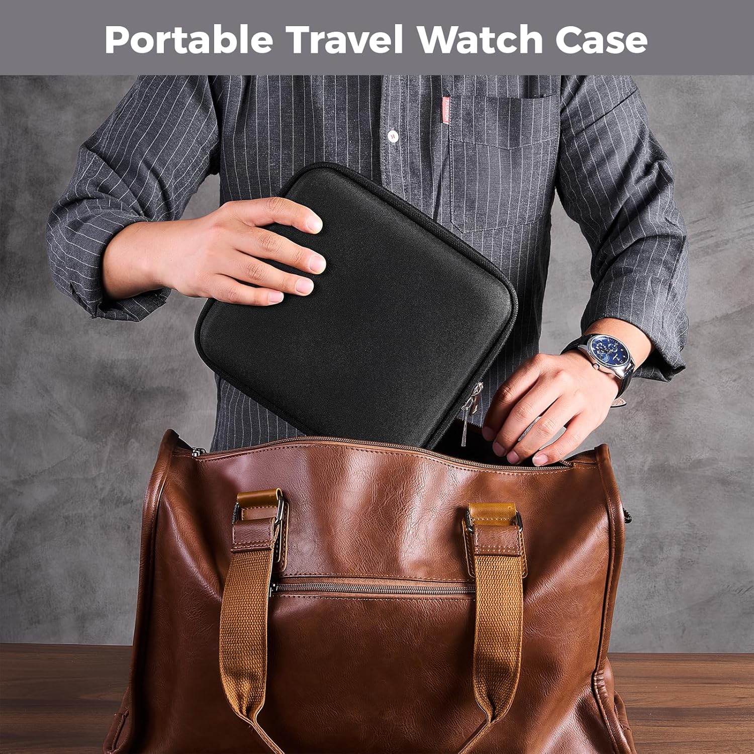 Étui de rangement pour montres - Men'S Accessories Watches avis et prix