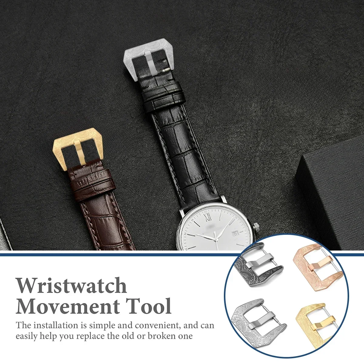 Boucle en acier inoxydable pou - Men'S Accessories Watches avis et prix