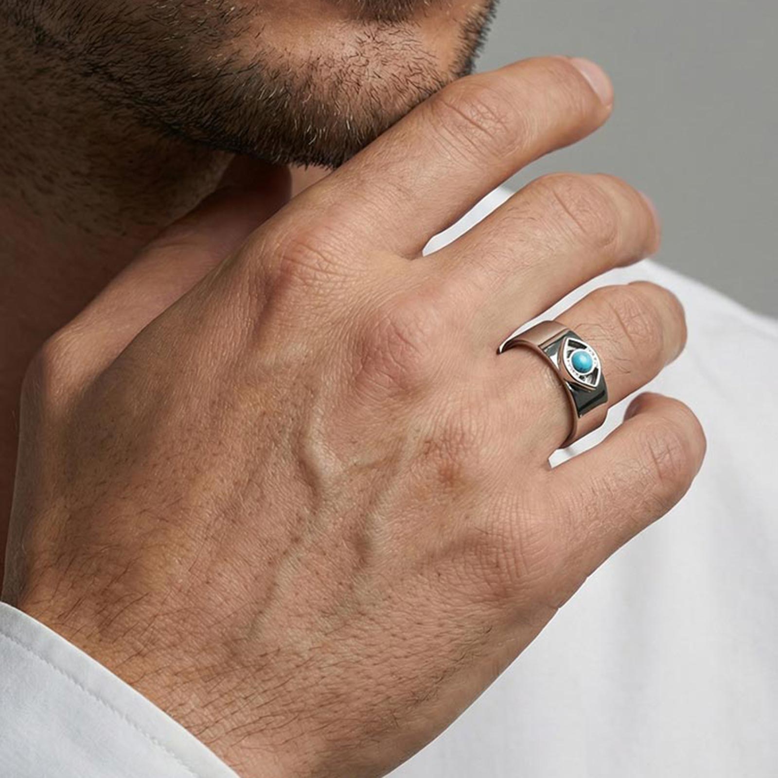 Bagues classiques œil porte-bo - Men Accessories Evil Eye avis et prix