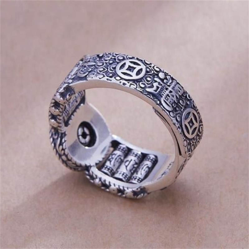 Bague de style ethnique avec p - Men Accessories Ethnic avis et prix