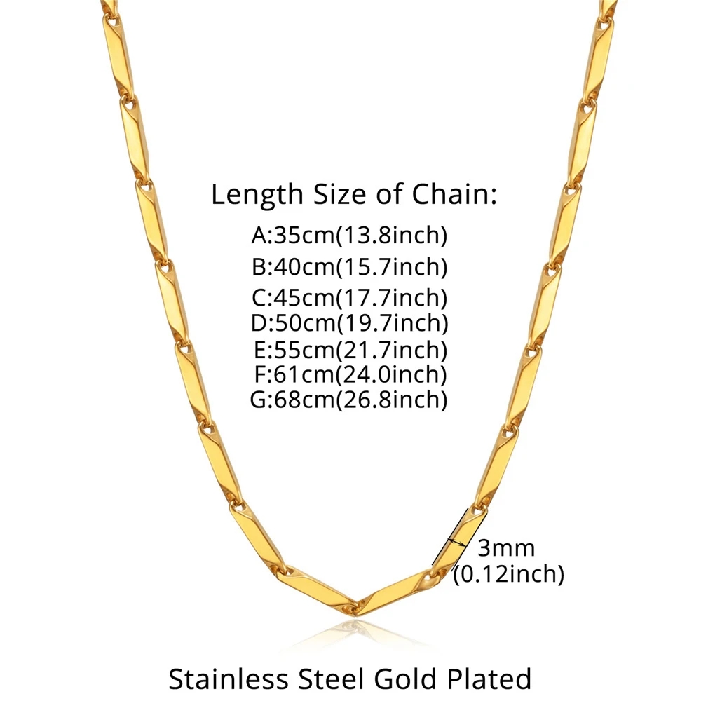 Collier chaîne en acier inoxyd - Men Accessories Ethnic avis et prix