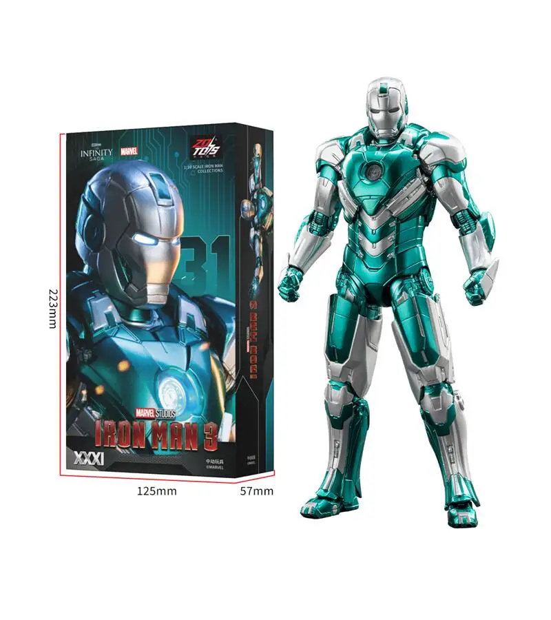 ZD Toys Les Avengers Iron Man  - Men Accessories Mk avis et prix